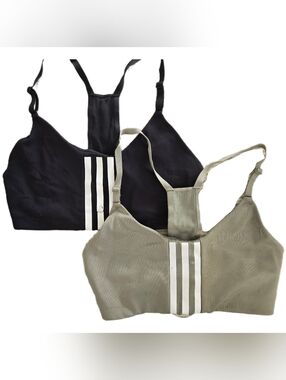 Adidas Aeroimpact Light-Support Training Sports Bras – Bundle of 2 | Size Small
